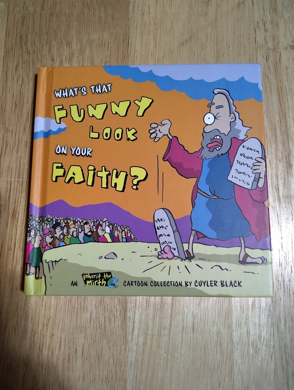 What's That Funny Look on Your Faith? Hardcover, by Black Cuyler - Like New B2